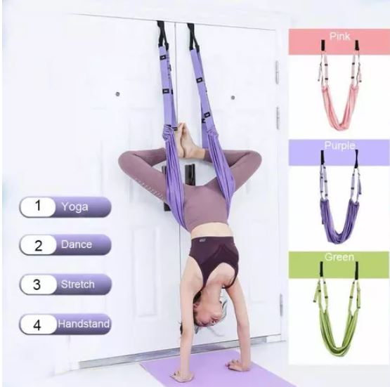 Columpio Yoga Aéreo Cuerda Aeróbico Yoga